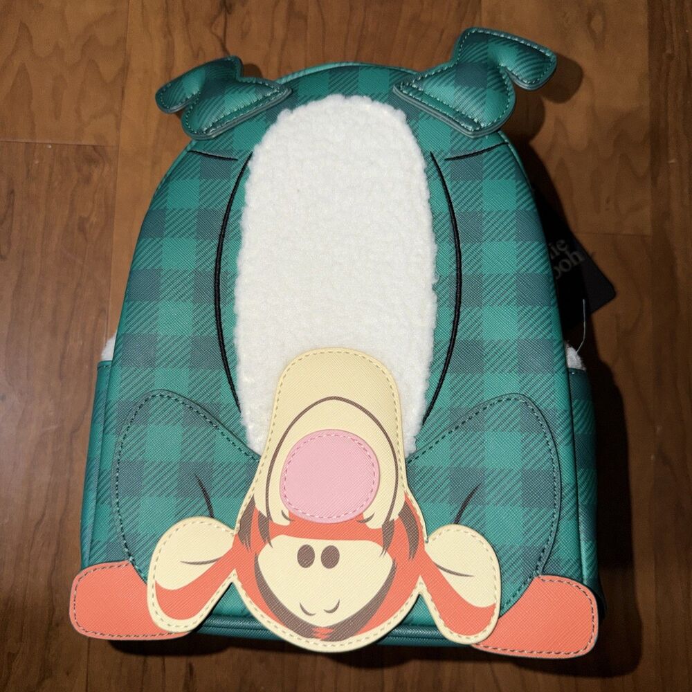 Loungefly Disney Winnie the Pooh Tigger Mini Backpack Teal White Orange